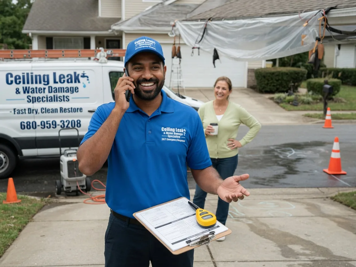 Ceiling Leak Cleanup Almira, WA FAQs